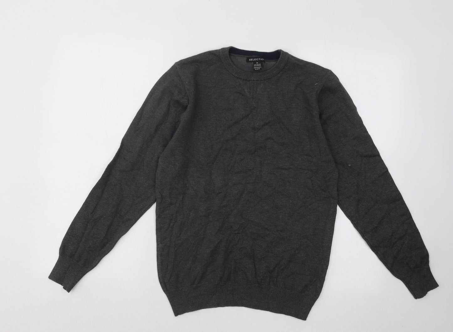 Womens UK Size M Selection Grey Pullover Jumper