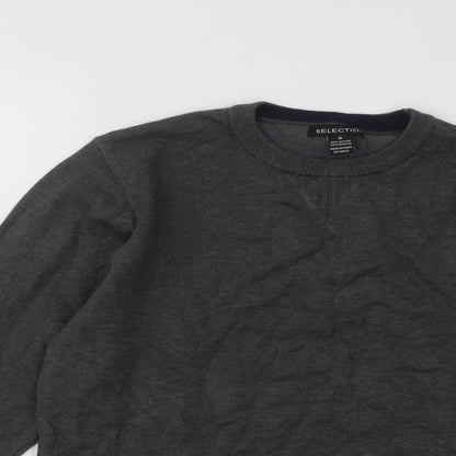 Womens UK Size M Selection Grey Pullover Jumper