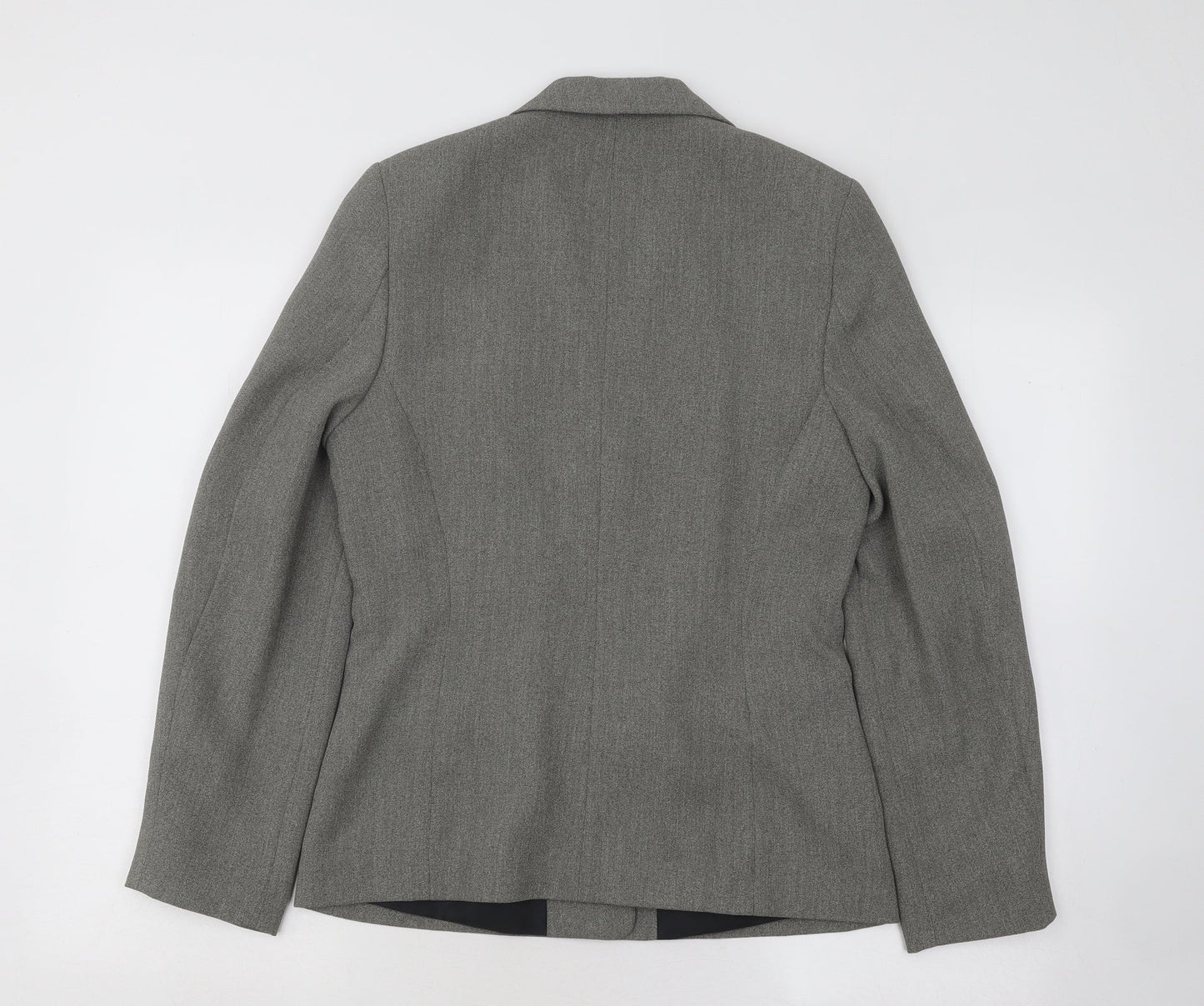 Womens UK Size 10 Essentials Grey Jacket
