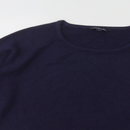 Womens UK Size L Sarah Hamilton Blue Pullover Jumper