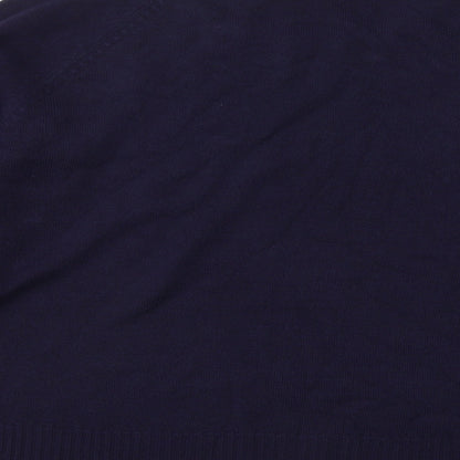 Womens UK Size L Sarah Hamilton Blue Pullover Jumper