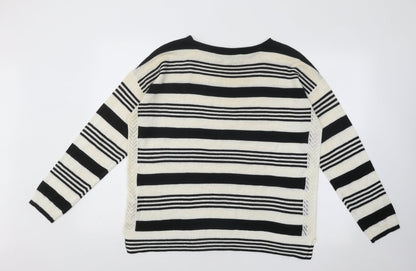Womens UK Size 14 Marks and Spencer Black Pullover Jumper