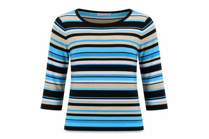 Womens UK Size M Fabrizio Multicoloured Pullover Jumper