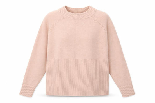 Womens UK Size 10 Nutmeg Pink Pullover Jumper