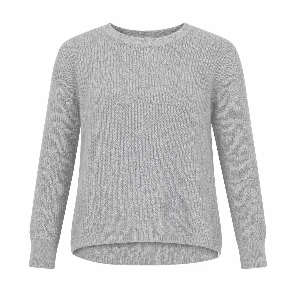Womens UK Size L Preworn Grey Pullover Jumper