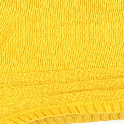Lupilu Baby Yellow Cotton Pullover Jumper Size 9-12 Months Button