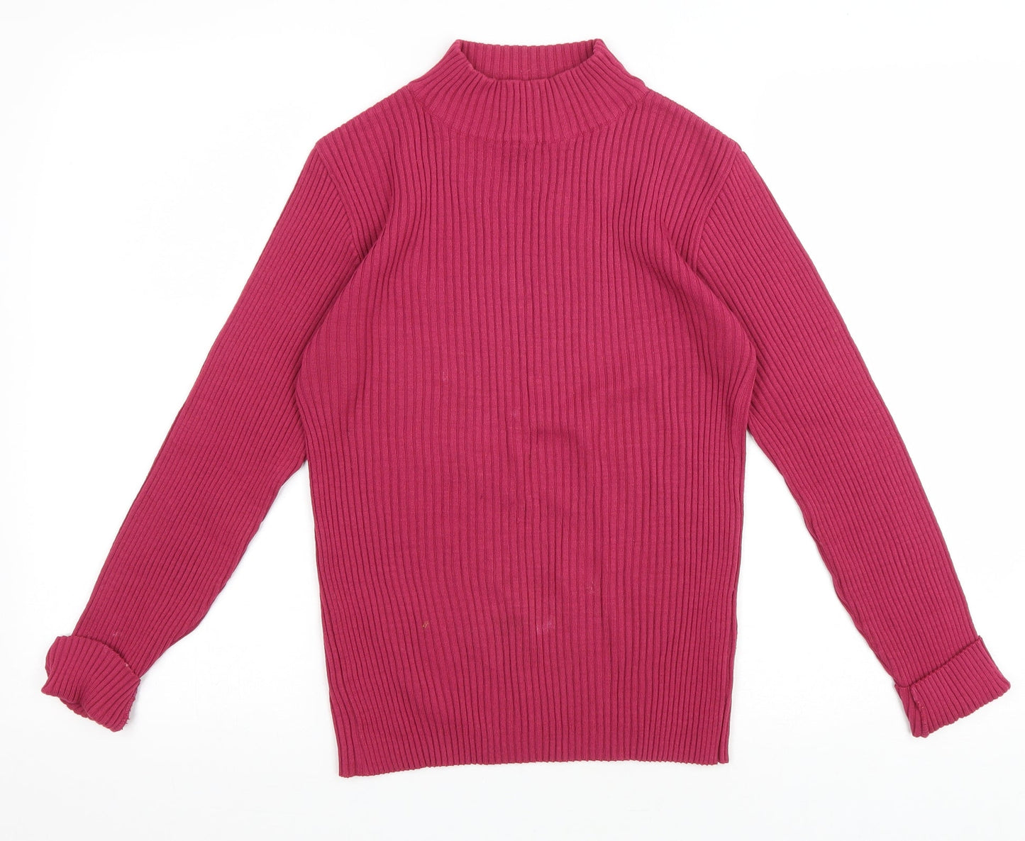Womens UK Size 10 Preworn Purple Pullover Jumper