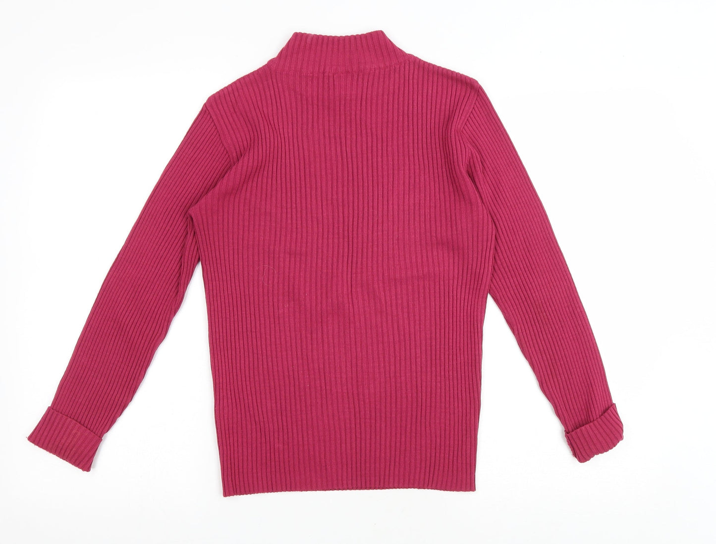 Womens UK Size 10 Preworn Purple Pullover Jumper