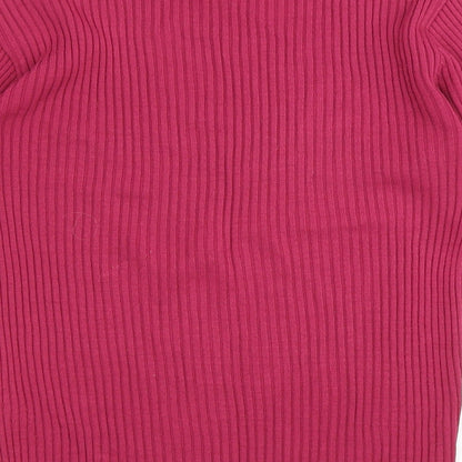 Womens UK Size 10 Preworn Purple Pullover Jumper