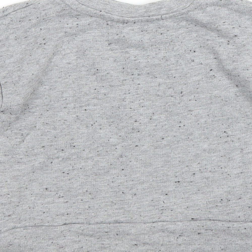 George Baby Grey Polyester Pullover T-Shirt Size 12-18 Months Round Neck Pullover - Not now. Maybe Tomorrow