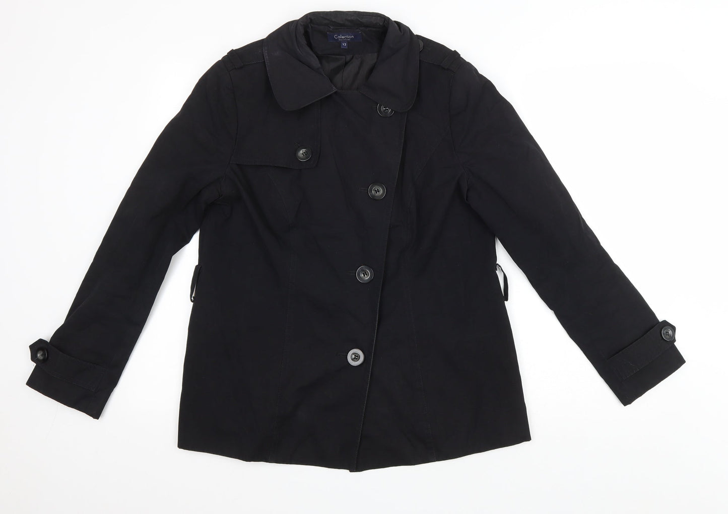 Womens UK Size 12 Debenhams Black Jacket