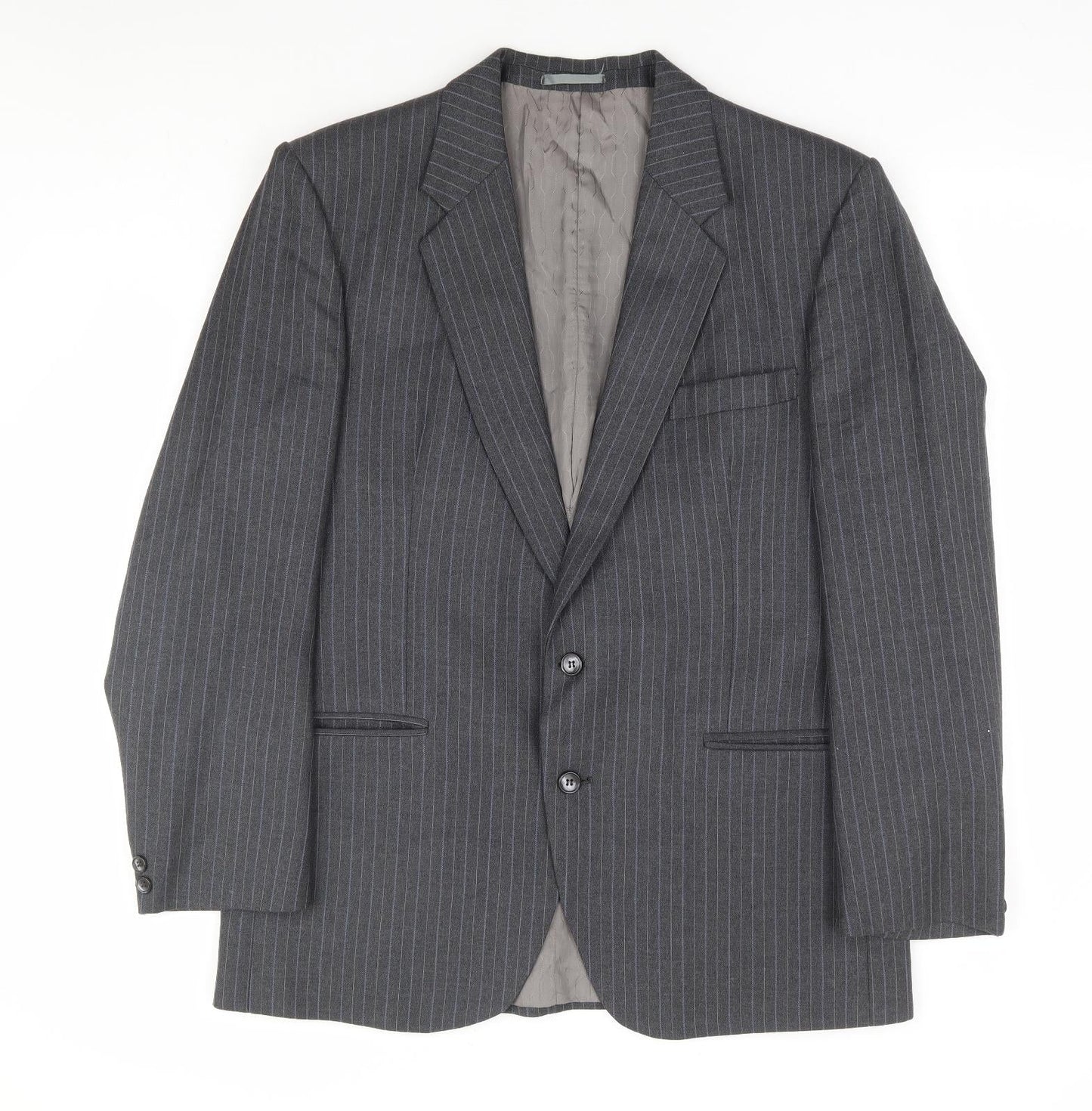 Mens UK Size 40 Hepworths Regular Grey Suit Jacket