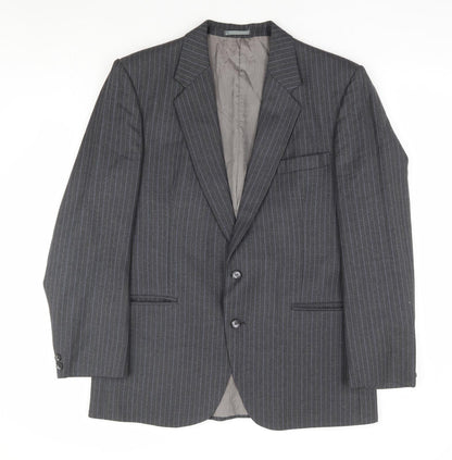 Mens UK Size 40 Hepworths Regular Grey Suit Jacket