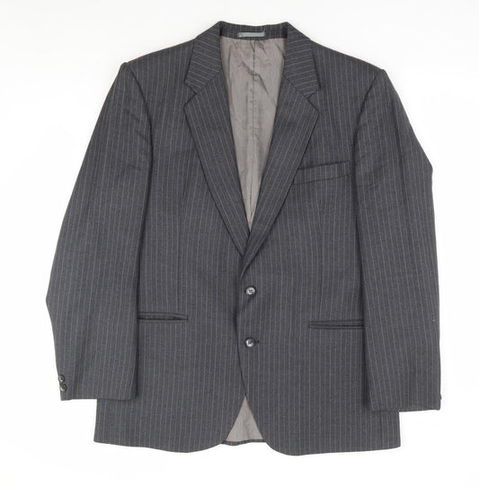 Mens UK Size 40 Hepworths Regular Grey Suit Jacket