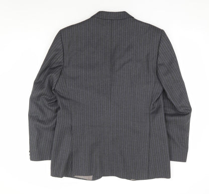 Mens UK Size 40 Hepworths Regular Grey Suit Jacket