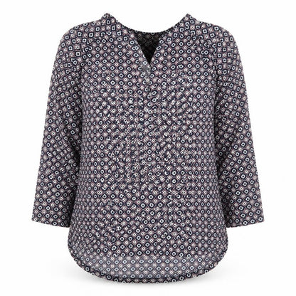 Womens UK Size S H&M Blue Basic Blouse