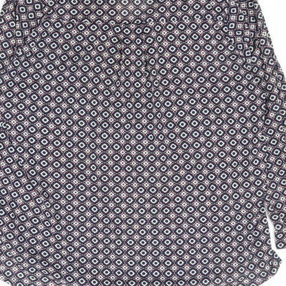 Womens UK Size S H&M Blue Basic Blouse