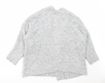 Womens UK Size S Vanessa Alexandra Grey Cardigan Jumper