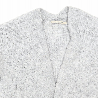 Womens UK Size S Vanessa Alexandra Grey Cardigan Jumper