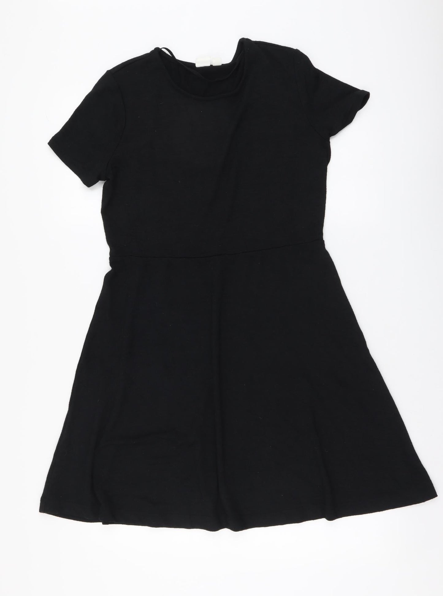 Gap Womens Black Polyester A-Line Size M Round Neck Pullover