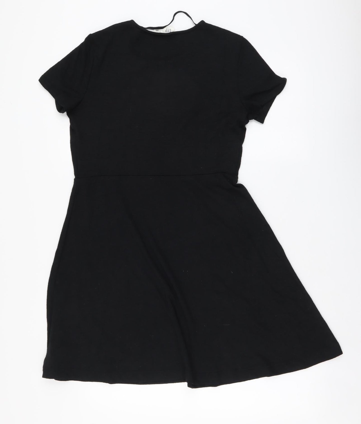 Gap Womens Black Polyester A-Line Size M Round Neck Pullover