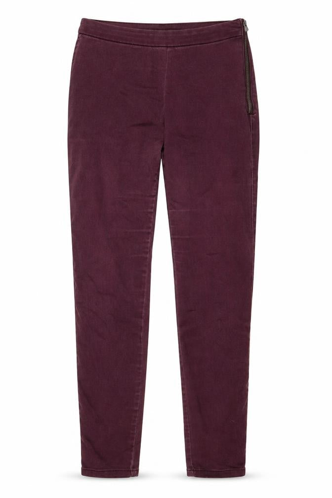 Womens UK Size 10 H&M Regular Fit Skinny Purple Jeans