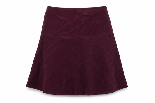 Womens UK Size 10 Marks and Spencer Skater Corduroy Skirt