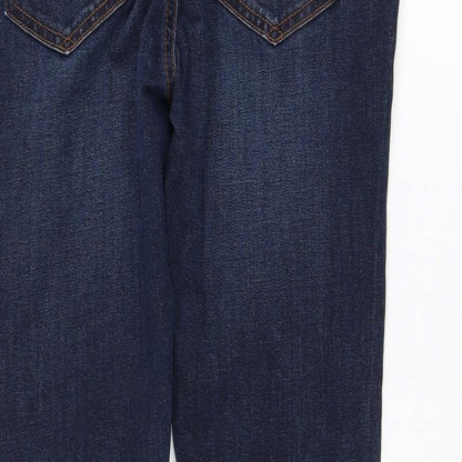 Preworn Womens Blue Polyester Skinny Jeans Size 30 in L28 in Regular Zip