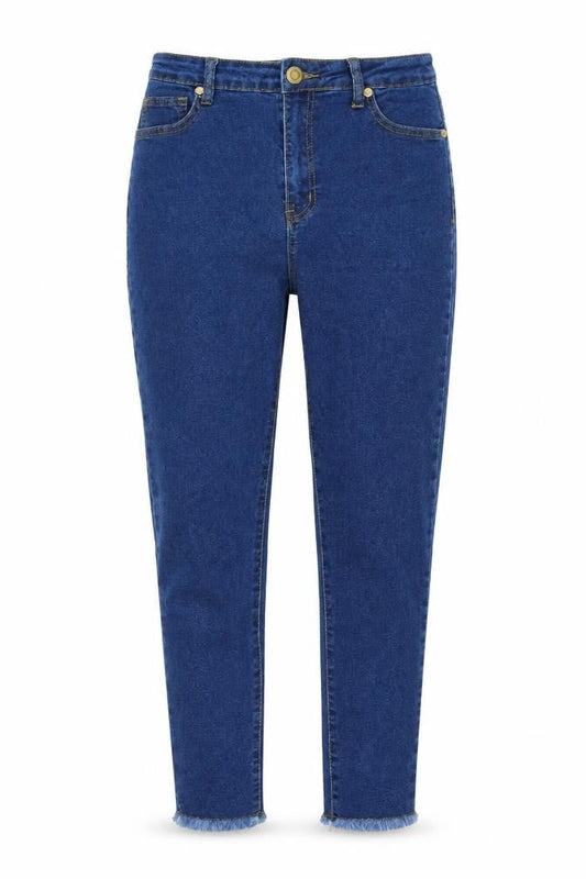 Womens UK Size 12 Boohoo Regular Fit Skinny Blue Jeans