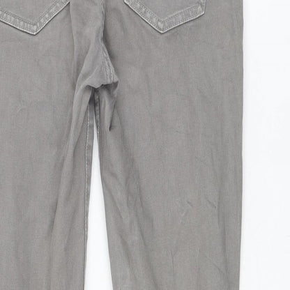 Gap Womens Grey Cotton Skinny Jeans Size 10 L26 in Regular Zip