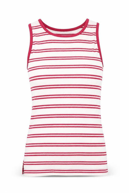Womens UK Size 6 Marks and Spencer White Basic Tank