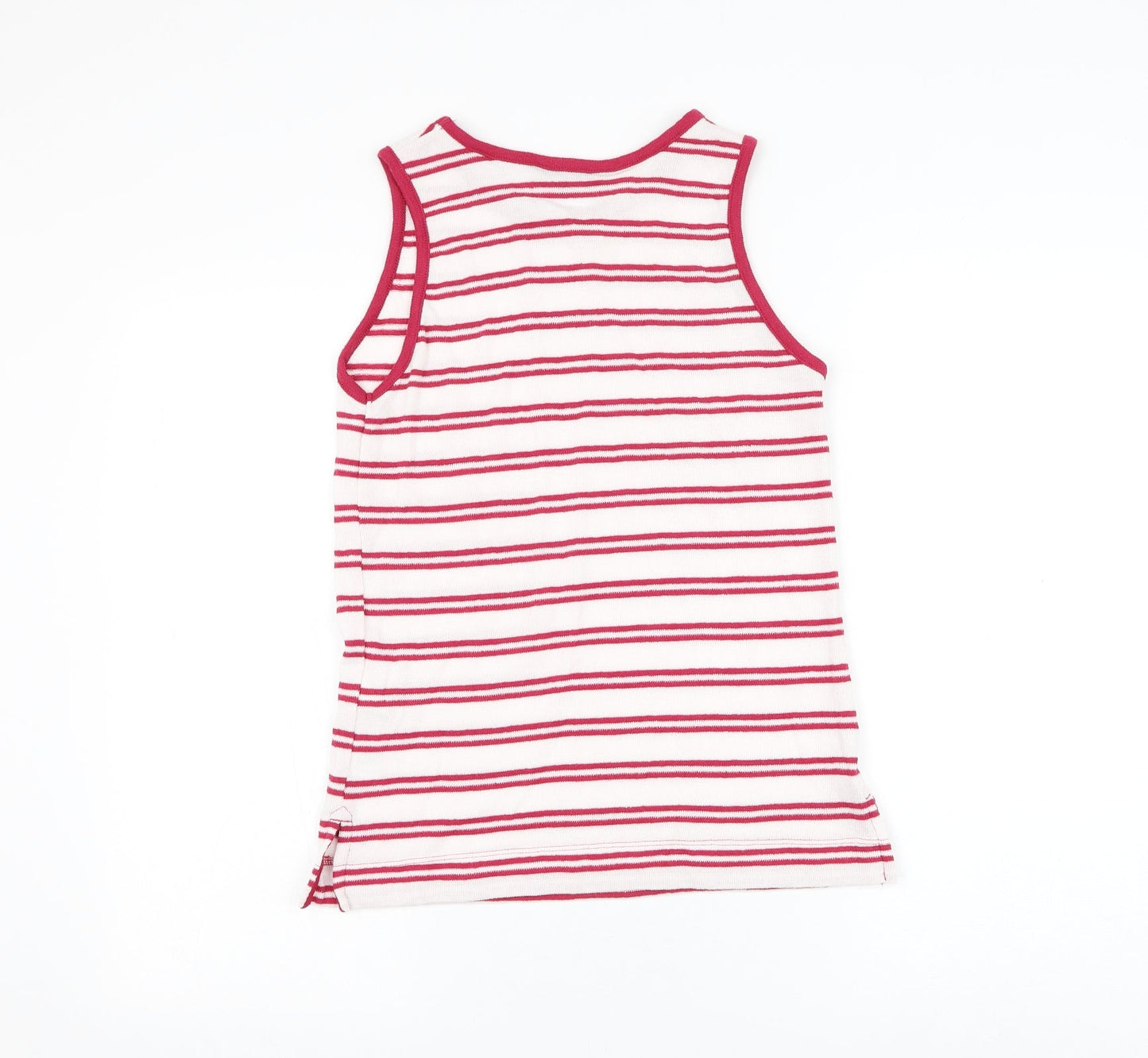 Womens UK Size 6 Marks and Spencer White Basic Tank