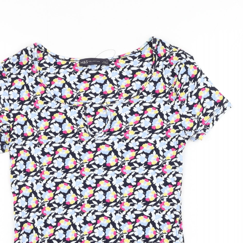 Womens UK Size 6 Marks and Spencer  Basic T-Shirt