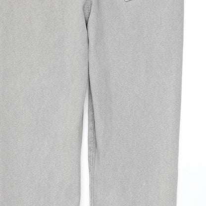 Primark Womens Grey Cotton Jegging Jeans Size 10 L29 in Regular