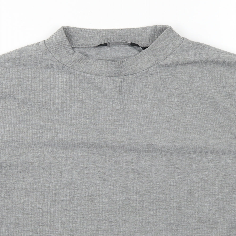 Womens UK Size 14 New Look Grey Pullover Jumper