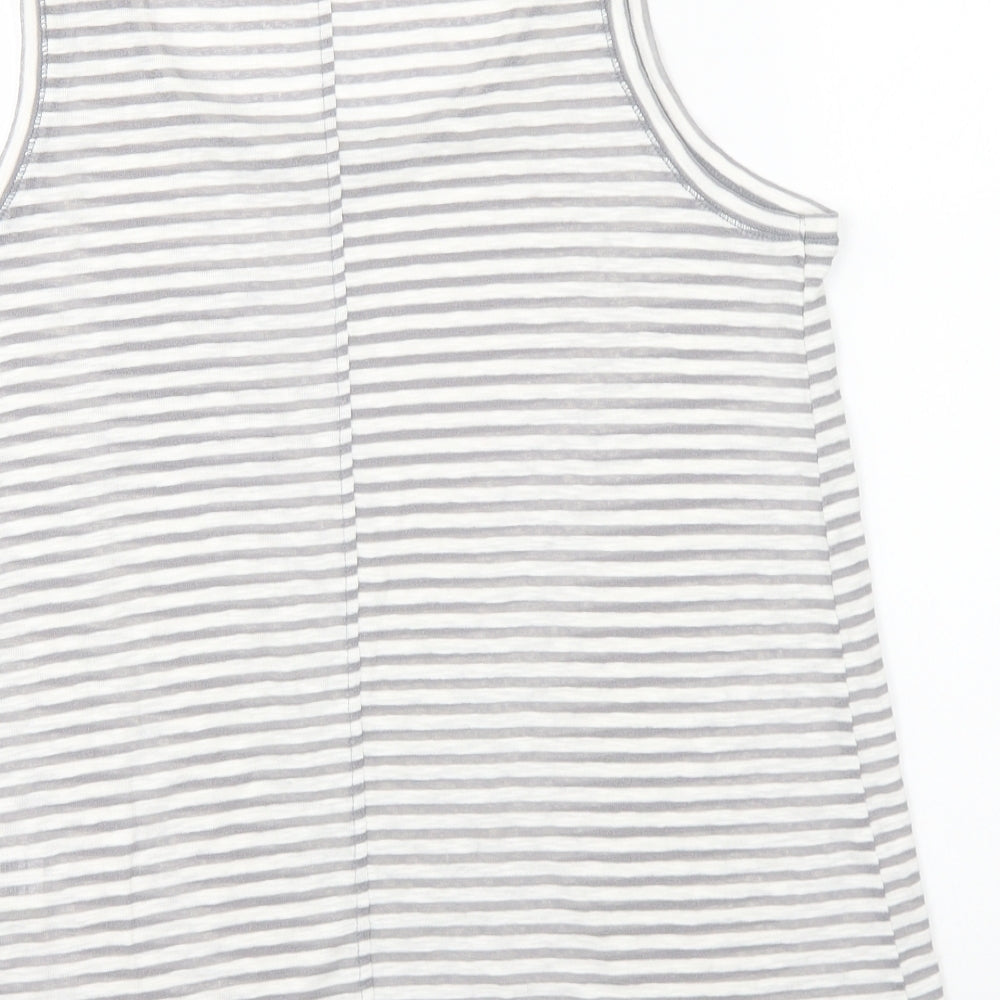 Womens UK Size 14 Marks and Spencer Grey Basic Tank