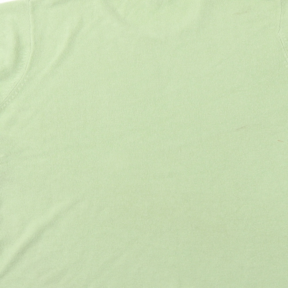Womens UK Size 18 XE Green Pullover Jumper