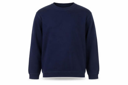 Back To Scool Boys Blue Cotton Pullover Sweatshirt Size 12-13 Years Pullover
