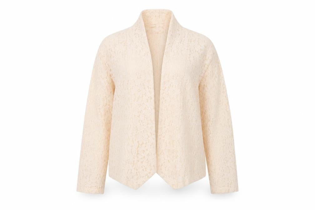 Womens UK Size 14 Miss Selfridge Ivory Cardigan Jumper