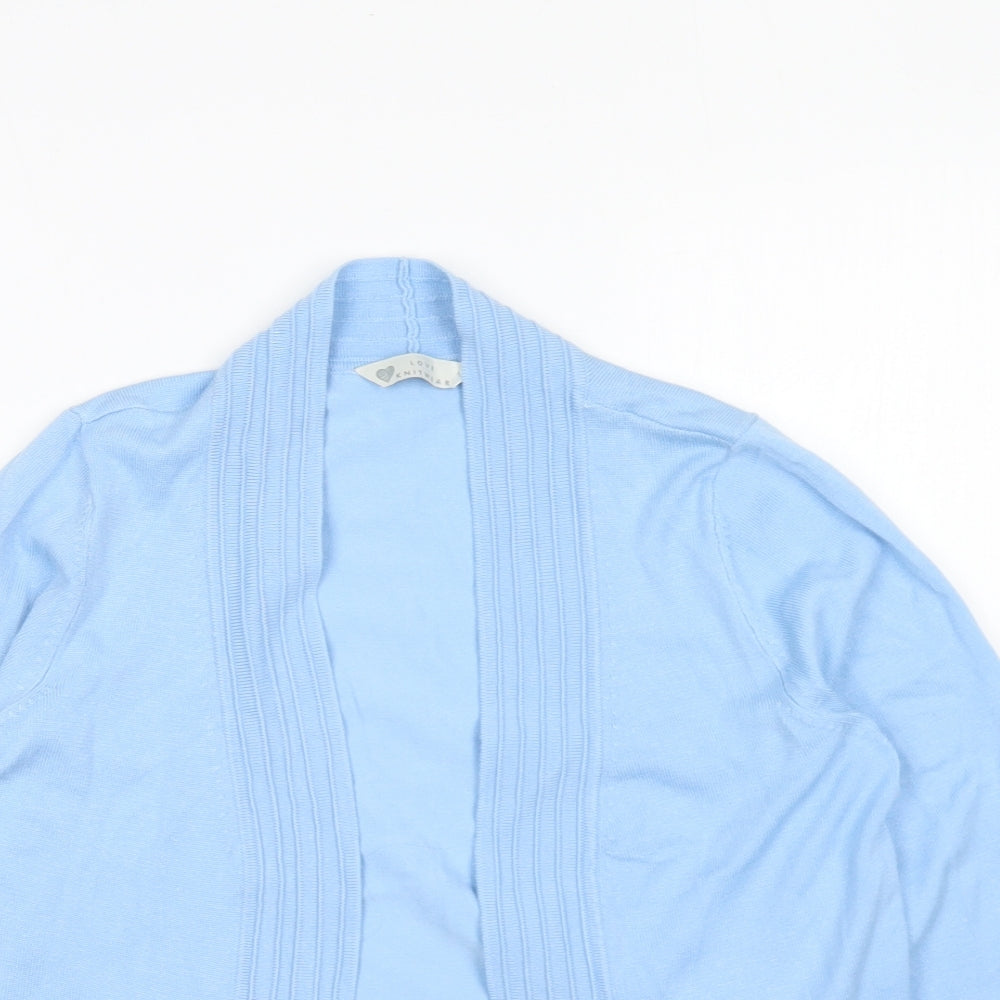 Womens UK Size 10 BHS Blue Cardigan Jumper