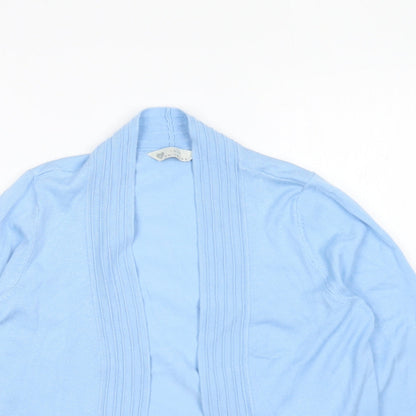 Womens UK Size 10 BHS Blue Cardigan Jumper