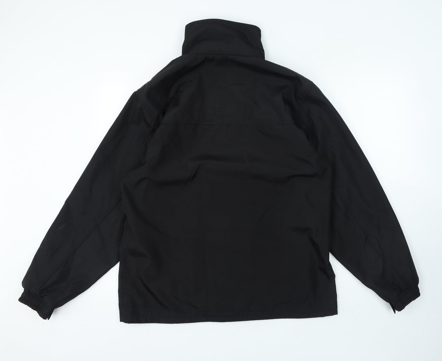 Mens UK Size L Buonamico Black Overcoat