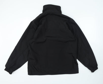 Mens UK Size L Buonamico Black Overcoat