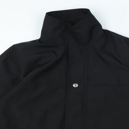 Mens UK Size L Buonamico Black Overcoat