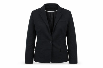 Womens UK Size 10 Mango Regular Black Blazer