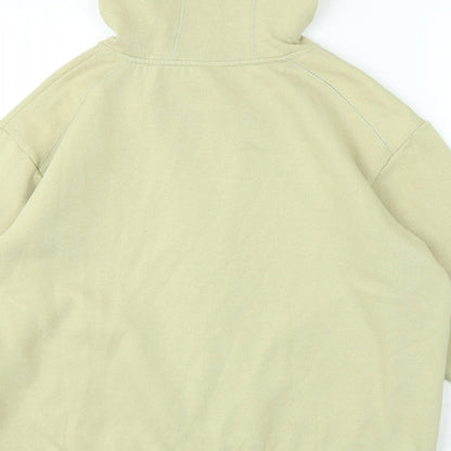 Trademark of Quality Womens Green Round Neck Polyester Full Zip Jumper Size 16