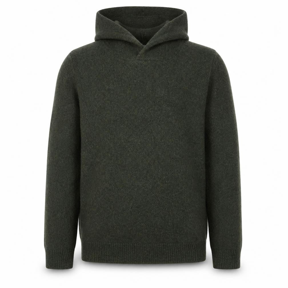 Mens UK Size XS Marks and Spencer Green Pullover Hoodie