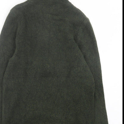 Mens UK Size XS Marks and Spencer Green Pullover Hoodie