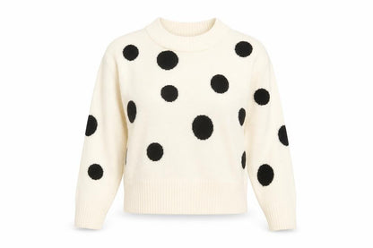 Womens UK Size S Marks and Spencer White Pullover Jumper