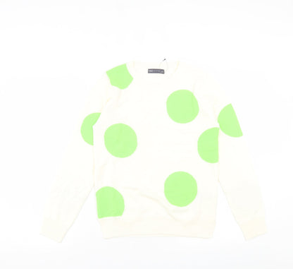 Womens UK Size 8 Marks and Spencer Green Pullover Jumper